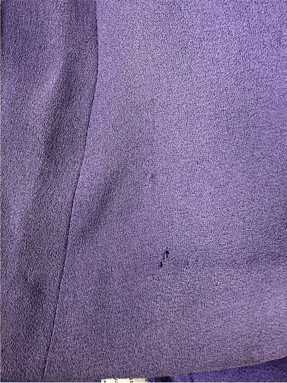 V397-RARE Vintage Ossie Clark for Radley Moss Crepe Dress - Picture 10 of 12